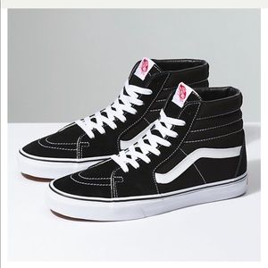 Vans black Sk8-Hi